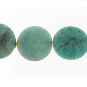 AMAZONITE 20mm Coin