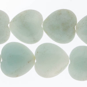 AMAZONITE 18mm Heart