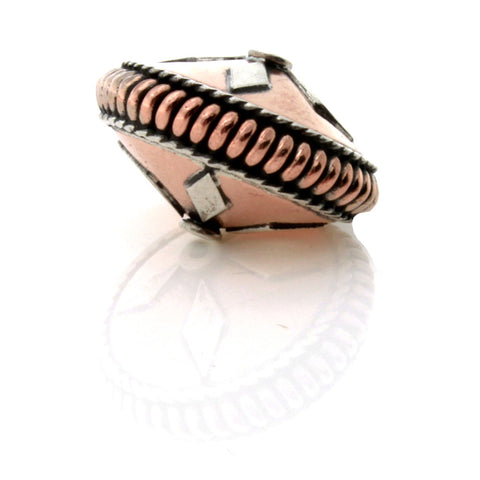 SPACER BEAD TOP 15 X 21 MM SS FINDING