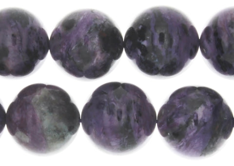 CHAROITE ROUND 20 MM STRAND