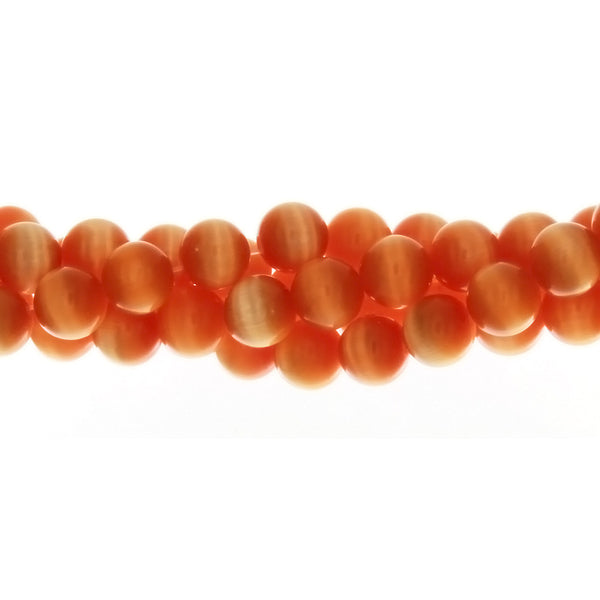 DALE STONE ROUND ORANGE STRANDS