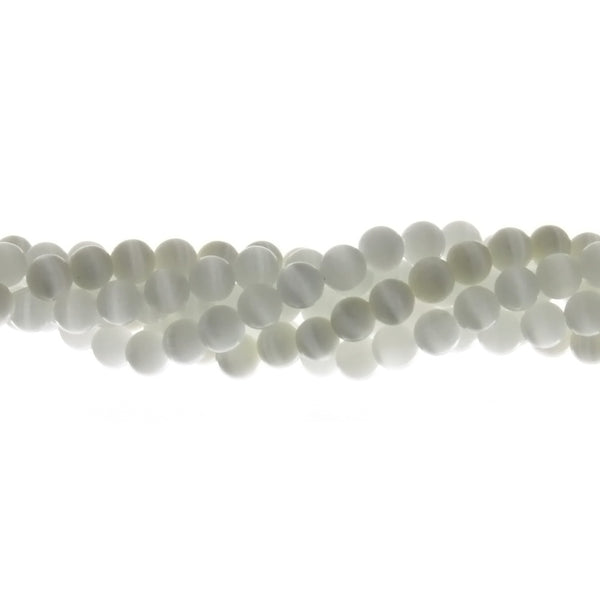 DALE STONE ROUND WHITE STRANDS