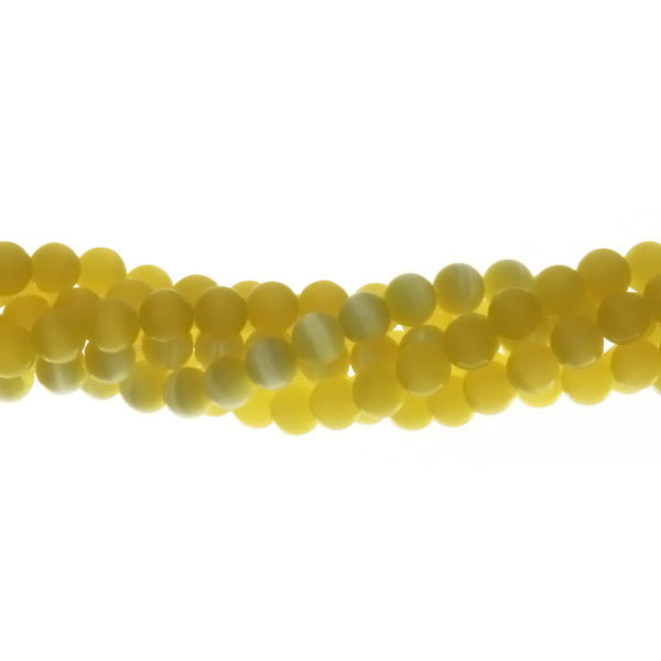 DALE STONE ROUND YELLOW STRANDS