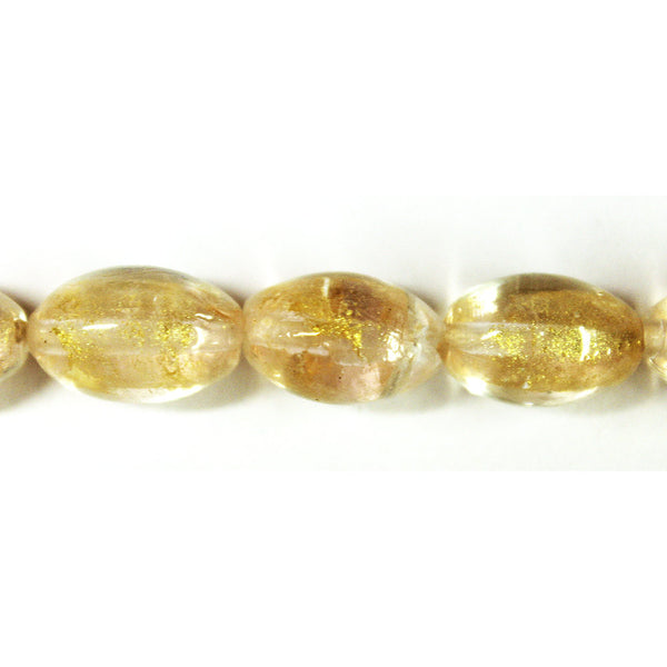 CHINESE LAMP MELON 11 X 18 MM STRAND