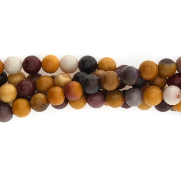 JASPER MOOKAITE ROUND 6 MM STRAND