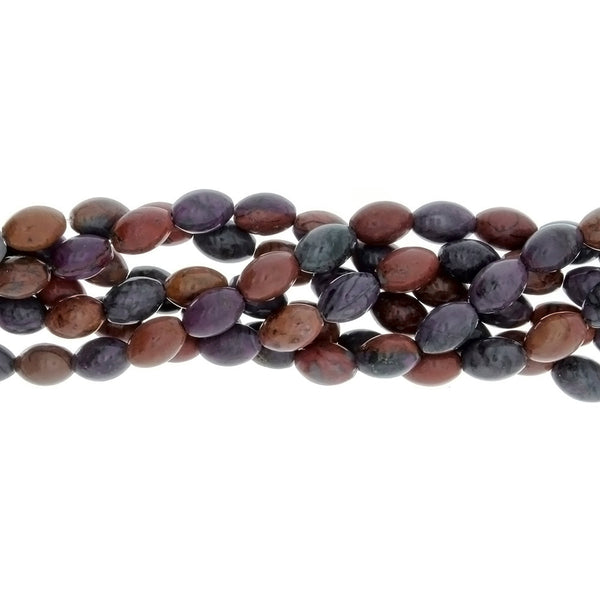 MOJAVE STONE MELON 10 X 14 MM STRAND