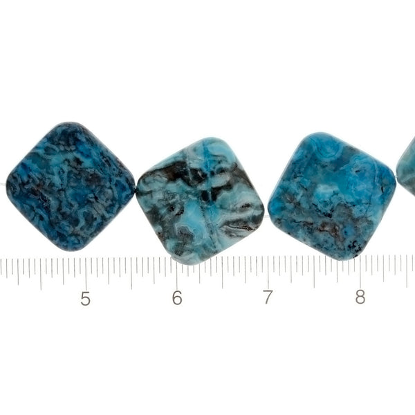 LAGUNA LACE BLUE DIAMOND 30 MM STRAND