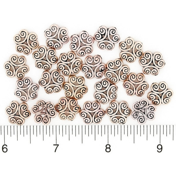 BEAD CAP 12 MM PEWTER FINDING (80 G)