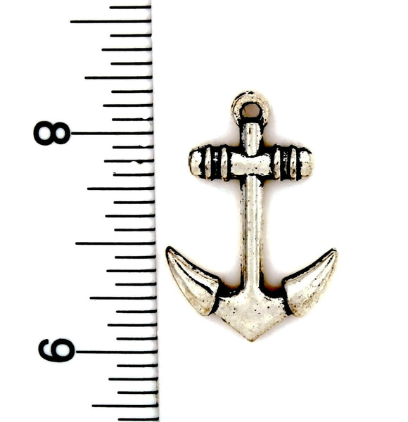 NOVELTY ANCHOR 20 X 28 MM PEWTER CHARM