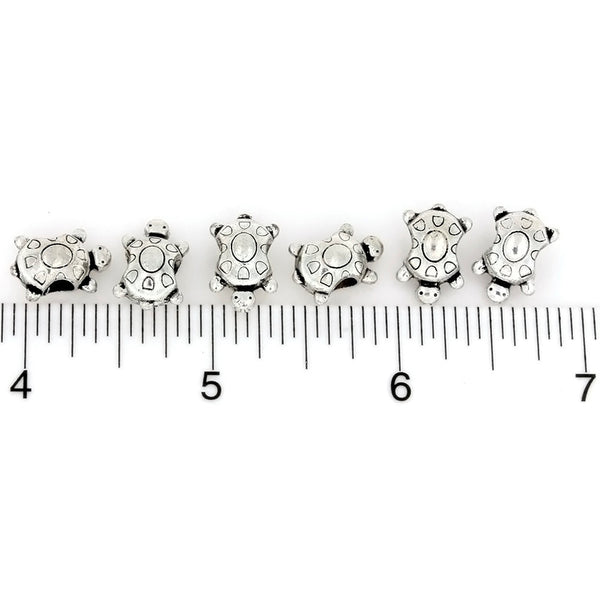 BEAD ANIMAL TURTLE 7 X 8 X 13 MM