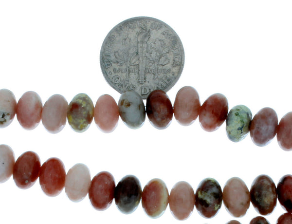 JASPER SPICY RONDELLE 5 X 8 MM STRAND