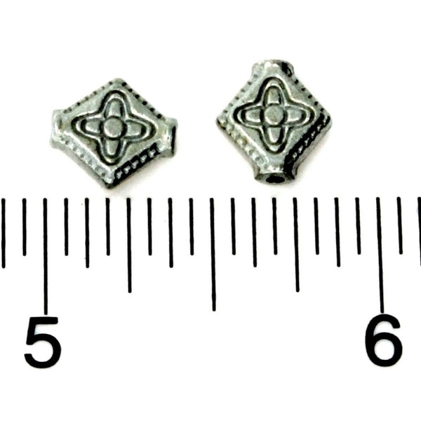 BEAD SYMBOL CROSS 9 X 10 MM