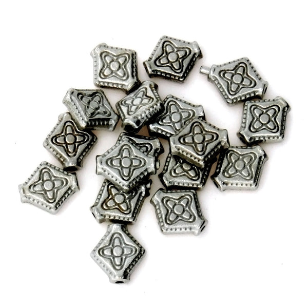 BEAD SYMBOL CROSS 9 X 10 MM