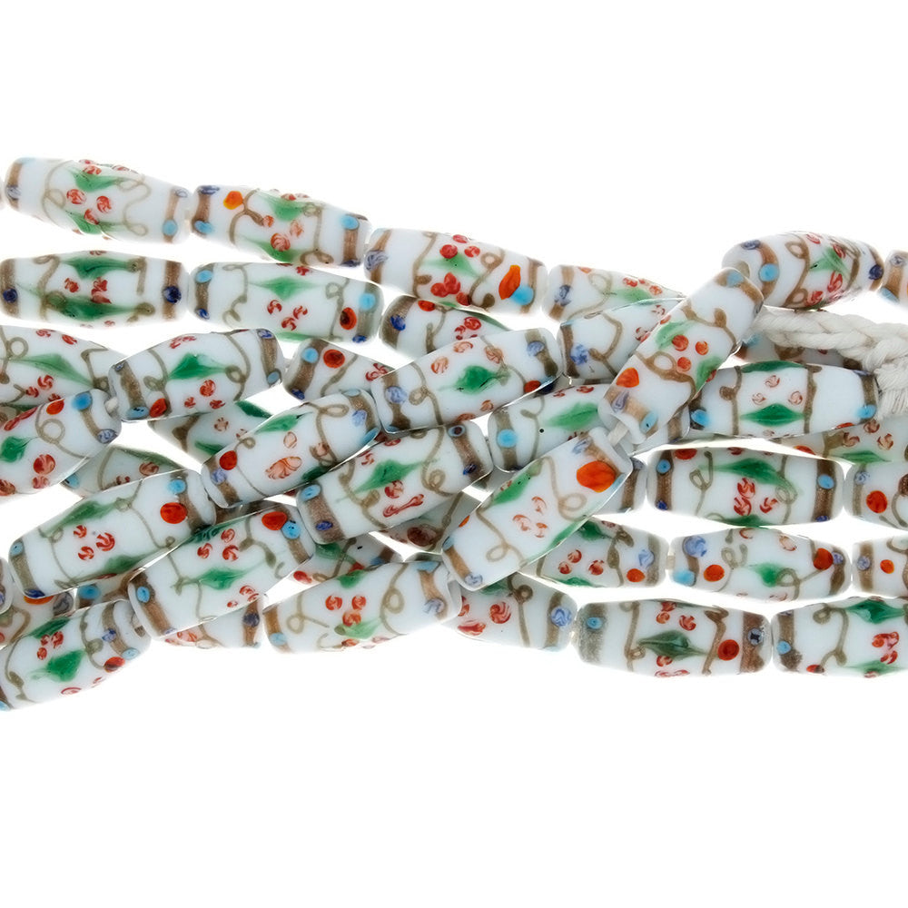 BALI LAMP RICE 12 X 28 MM STRAND