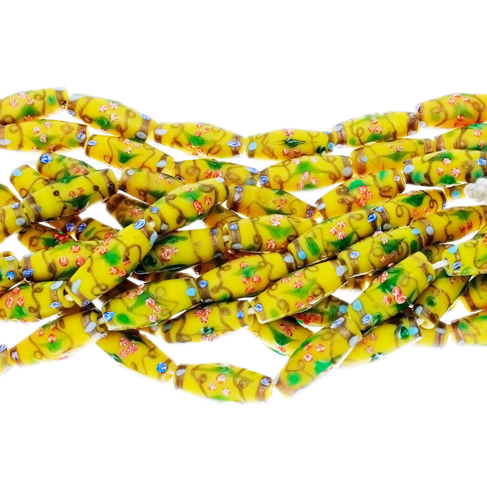 BALI LAMP RICE 12 X 28 MM STRAND