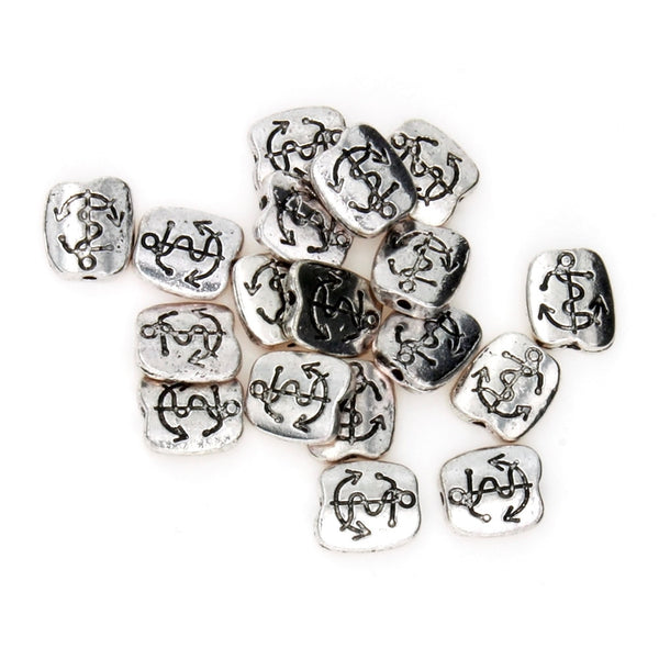 BEAD NOVELTY ANCHOR 8 X 10 MM