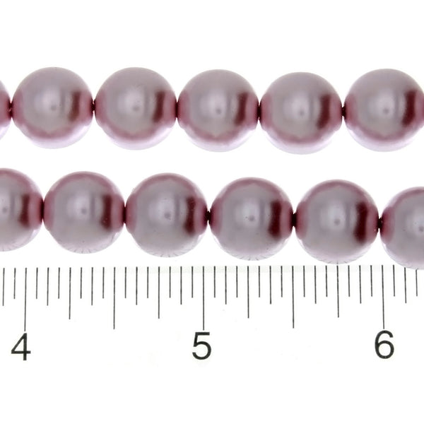 VARIOUS PEARL ROUND 12 MM STRAND