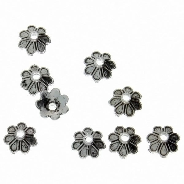 BEAD CAP 9 MM PEWTER FINDING (80 G)